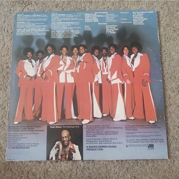 The Trammps - Disco Inferno Vinyl Album PRE-OWNED - Picture 5 of 5